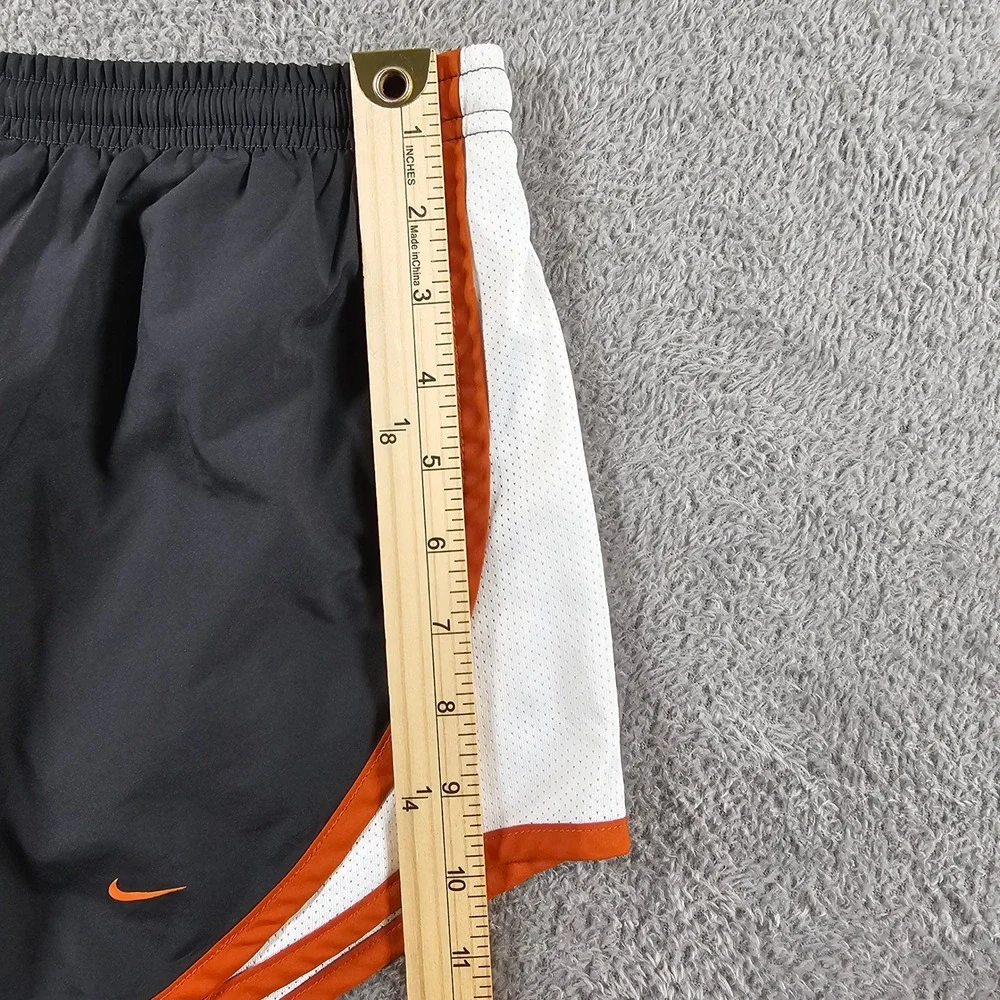 Nike Team Texas Longhorns‎ Running Shorts Womens Small Grey Orange NikeFIT NCAA
